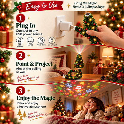 Christmas Projection Lamp