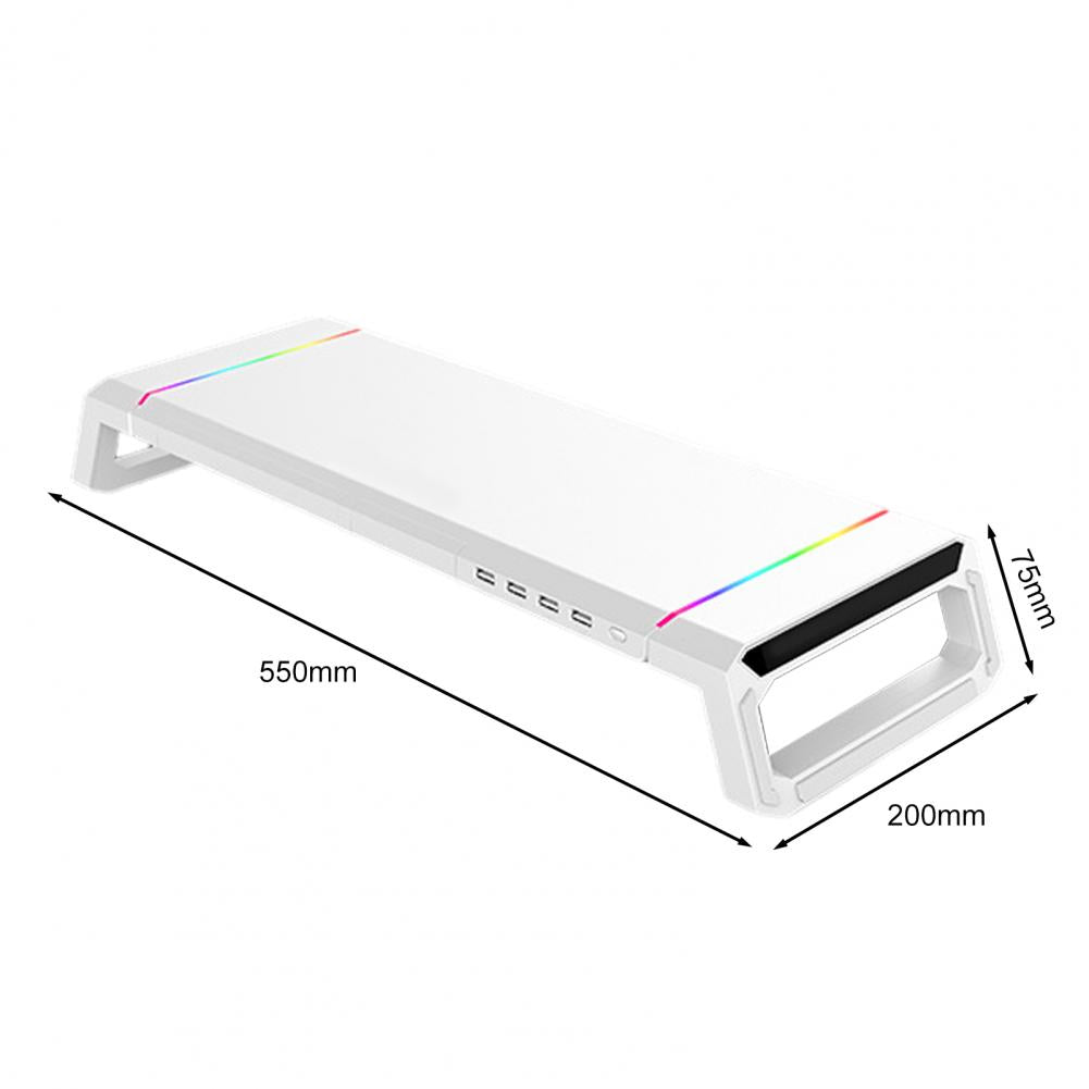 RGB USB 3.0 Multi-Function Monitor Stand