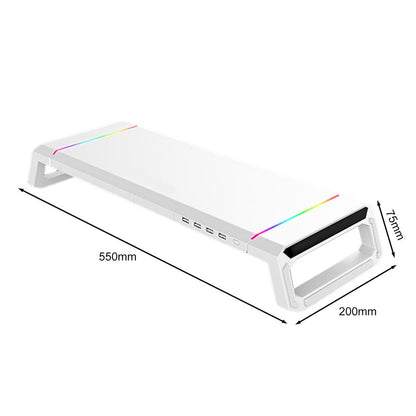 RGB USB 3.0 Multi-Function Monitor Stand