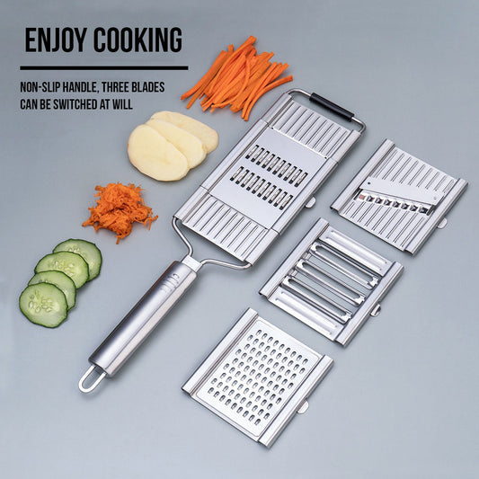4-in-1 Stainless Steel Vegetable Slicer