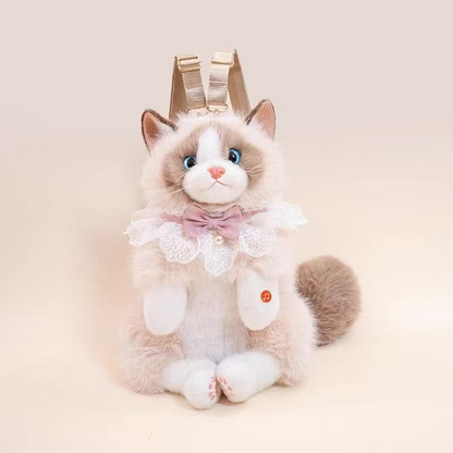 Plush Kitty Bag