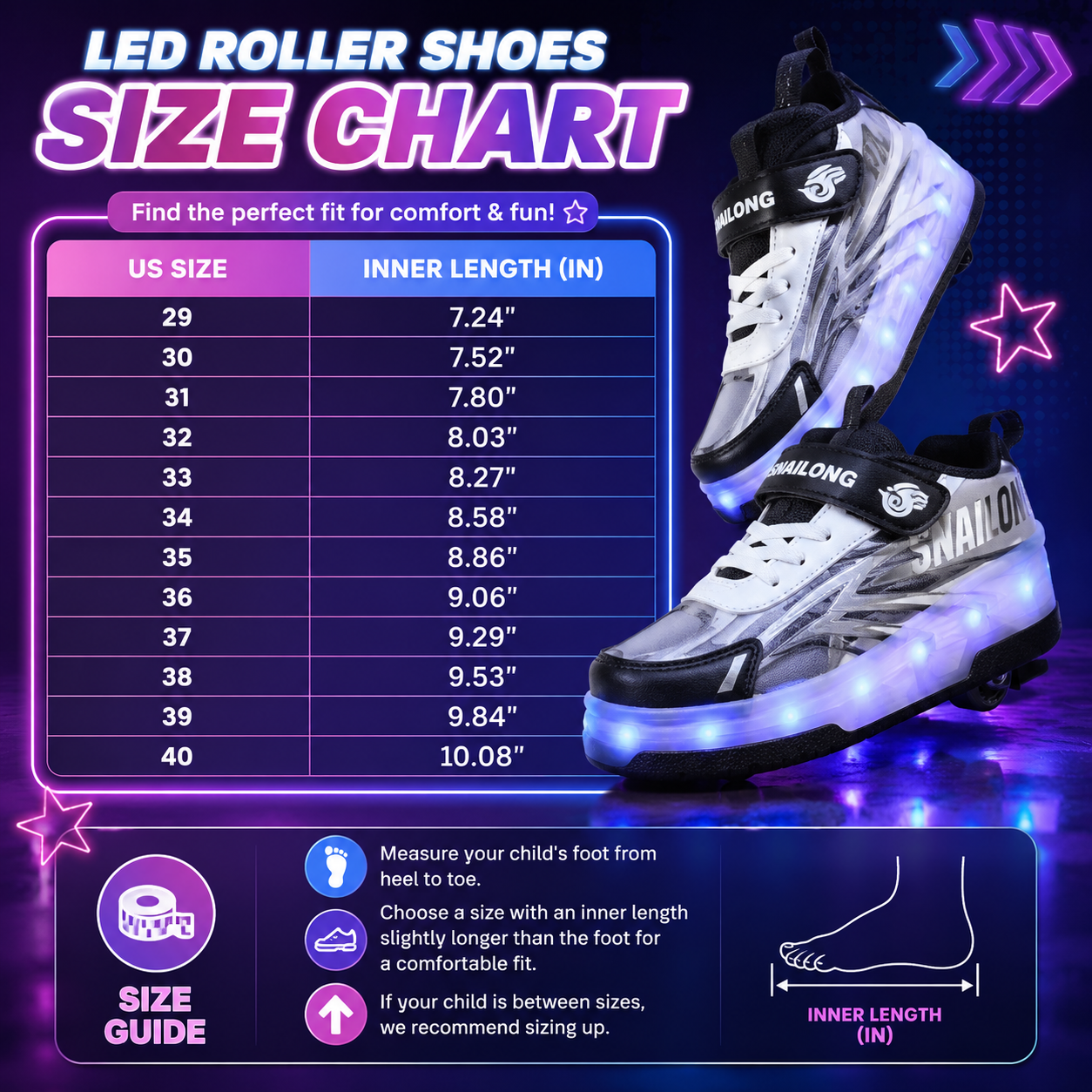 LED Roller Shoes