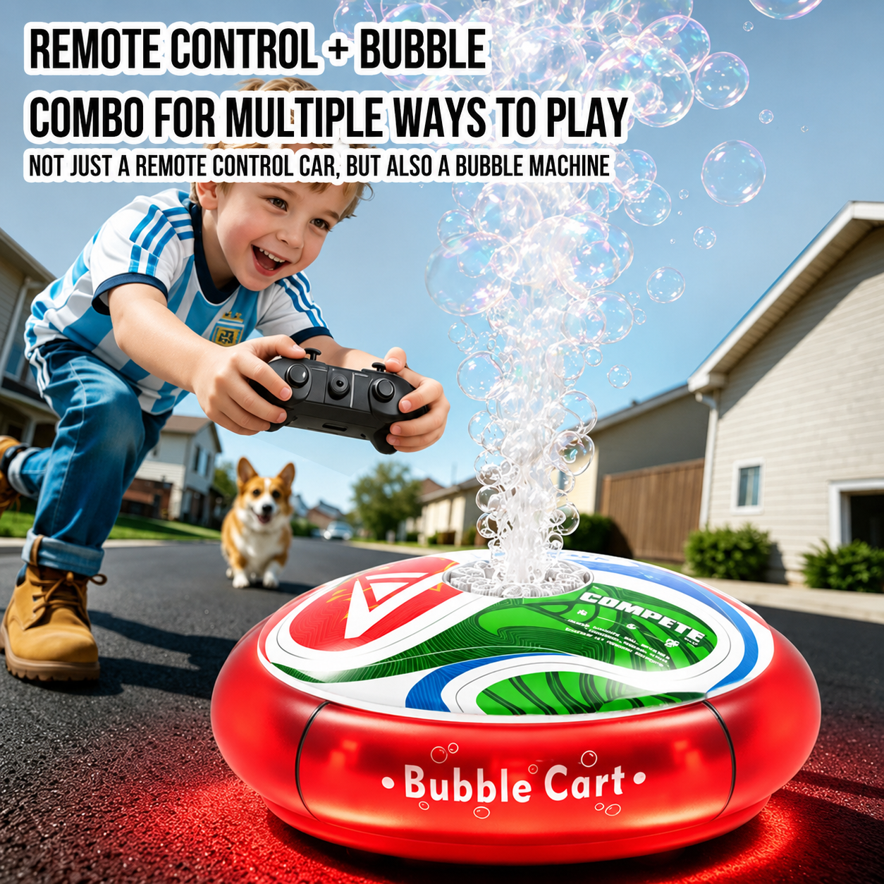 Bubble Soccer Car
