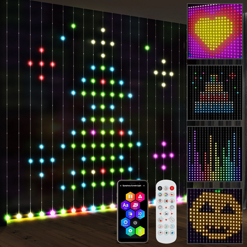 Pixel Curtain Lights