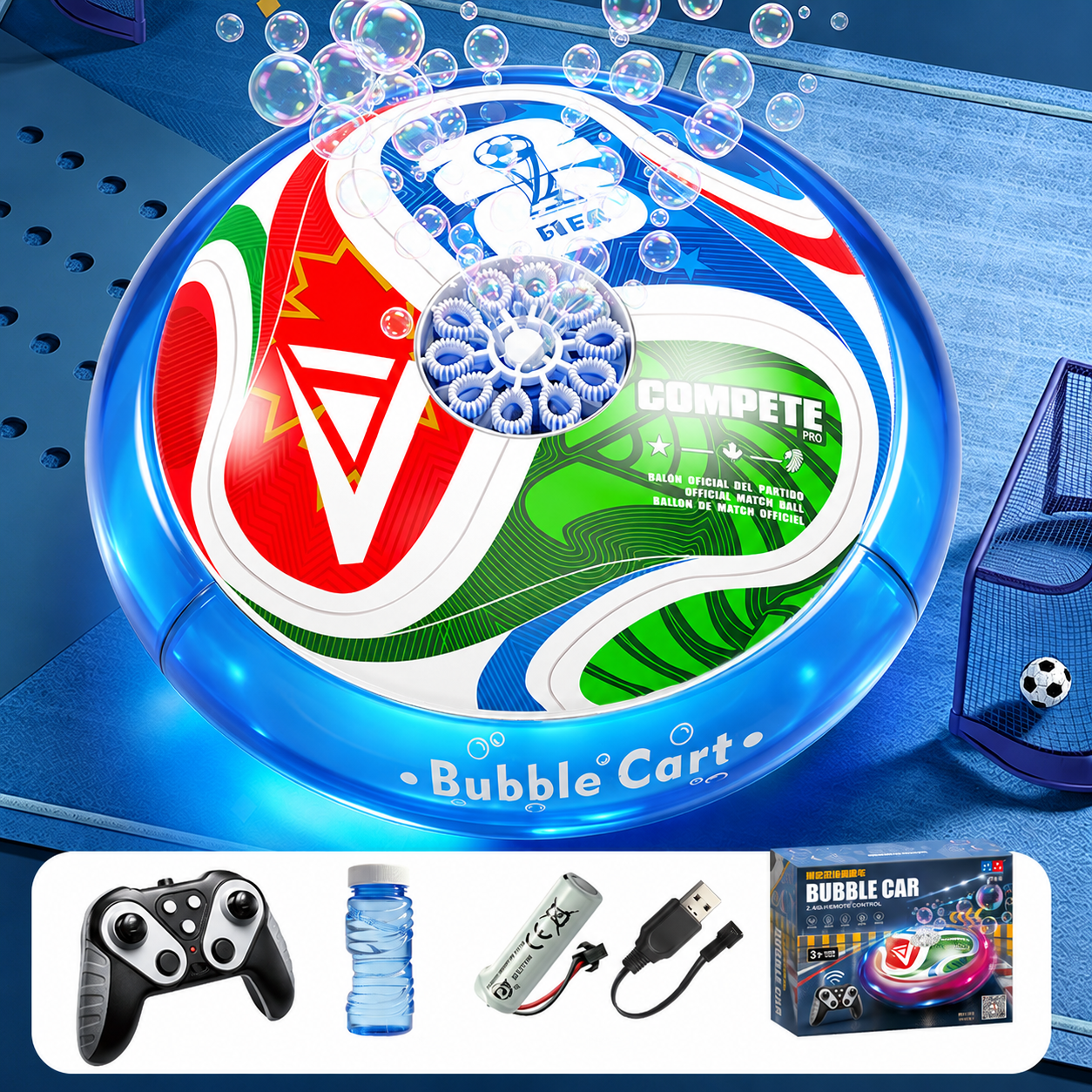 Bubble Soccer Car