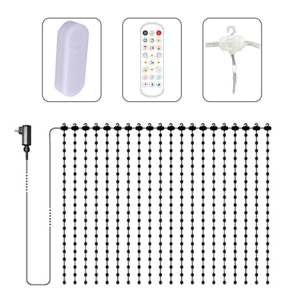 Pixel Curtain Lights