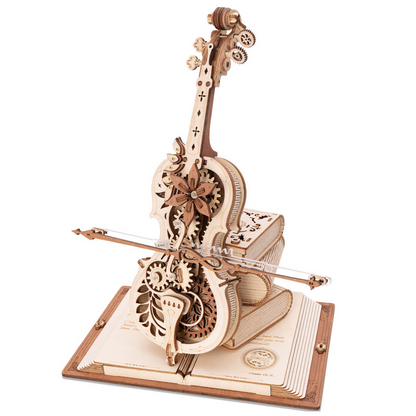 DIY 3D Wooden Cello Model Kit