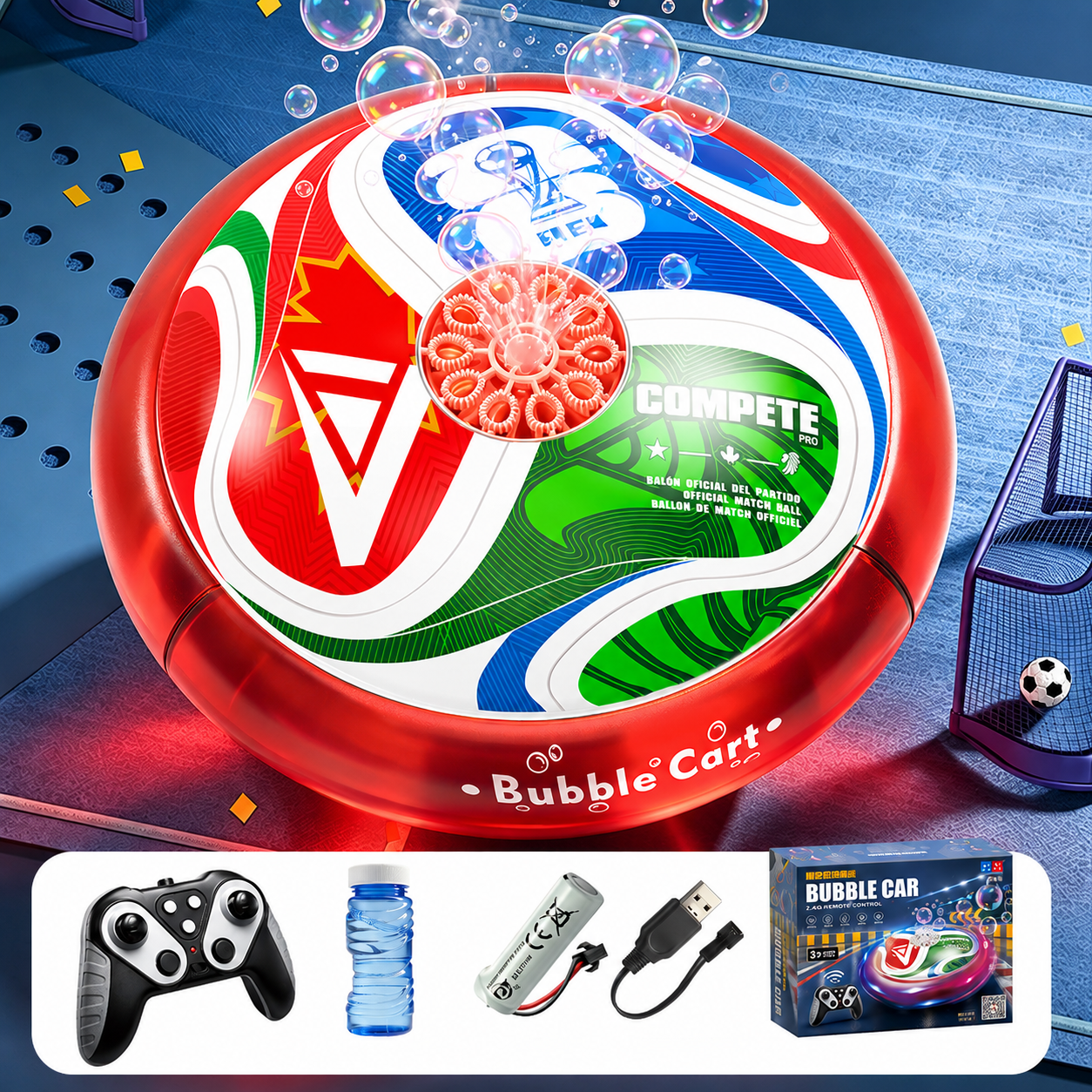 Bubble Soccer Car