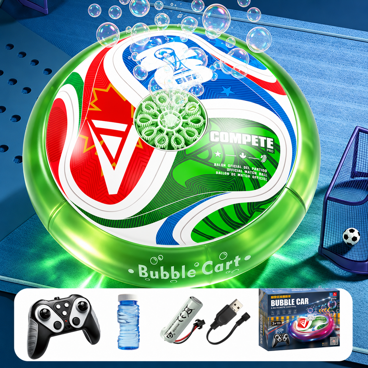 Bubble Soccer Car