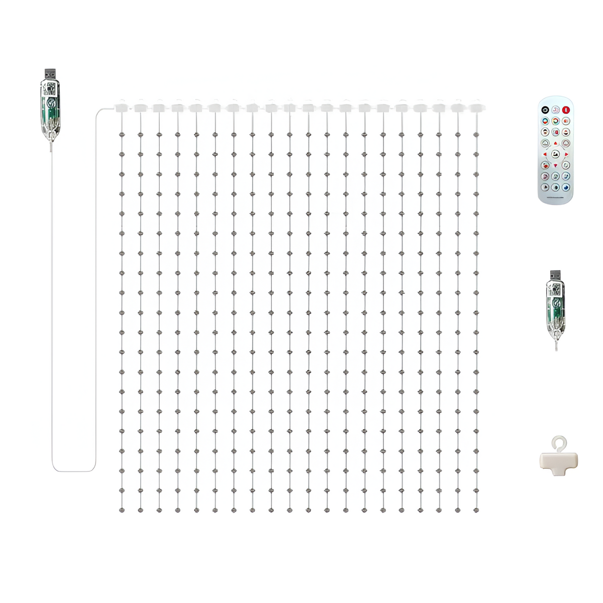 Pixel Curtain Lights