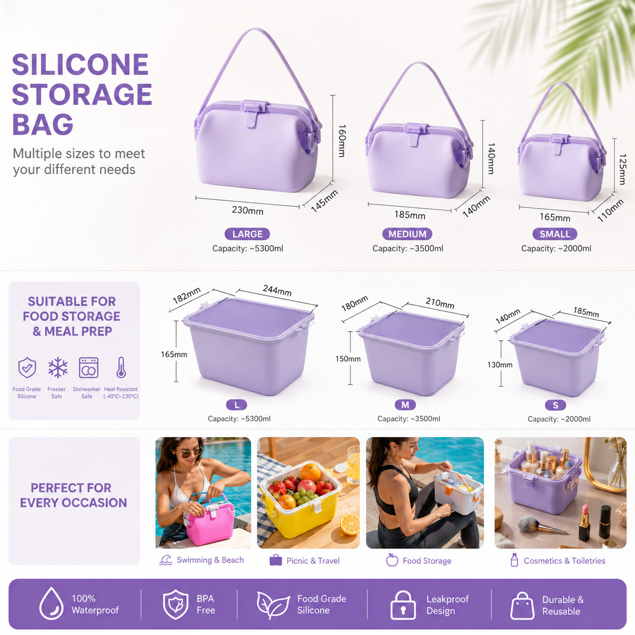 Silicone Storage Bag