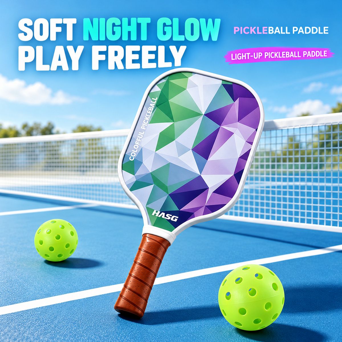 Glow Pickleball Paddle