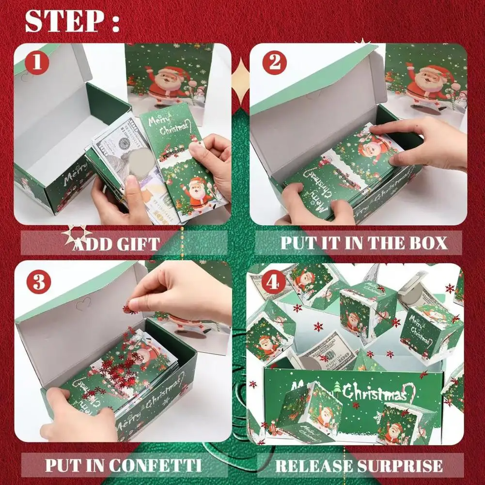 Christmas Surprise Pop-Up Box