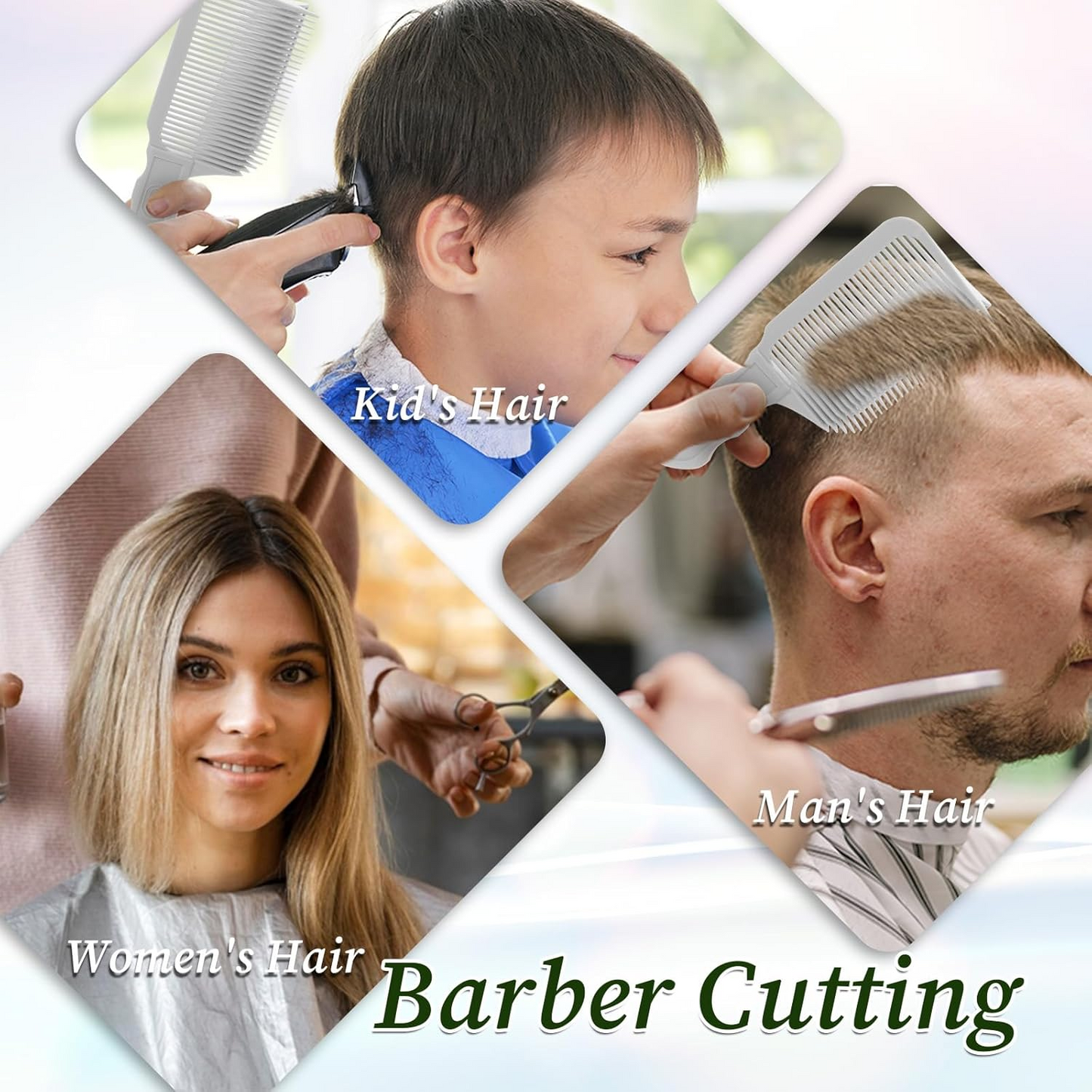 Curved Fade Comb