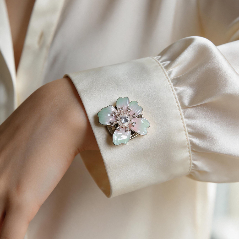 Blossom Scarf Clip