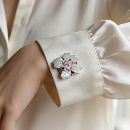 Blossom Scarf Clip
