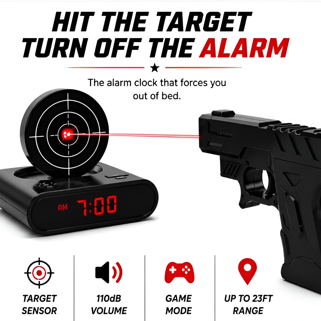 Target Alarm Clock