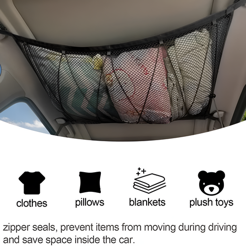 Car Roof Storage Net