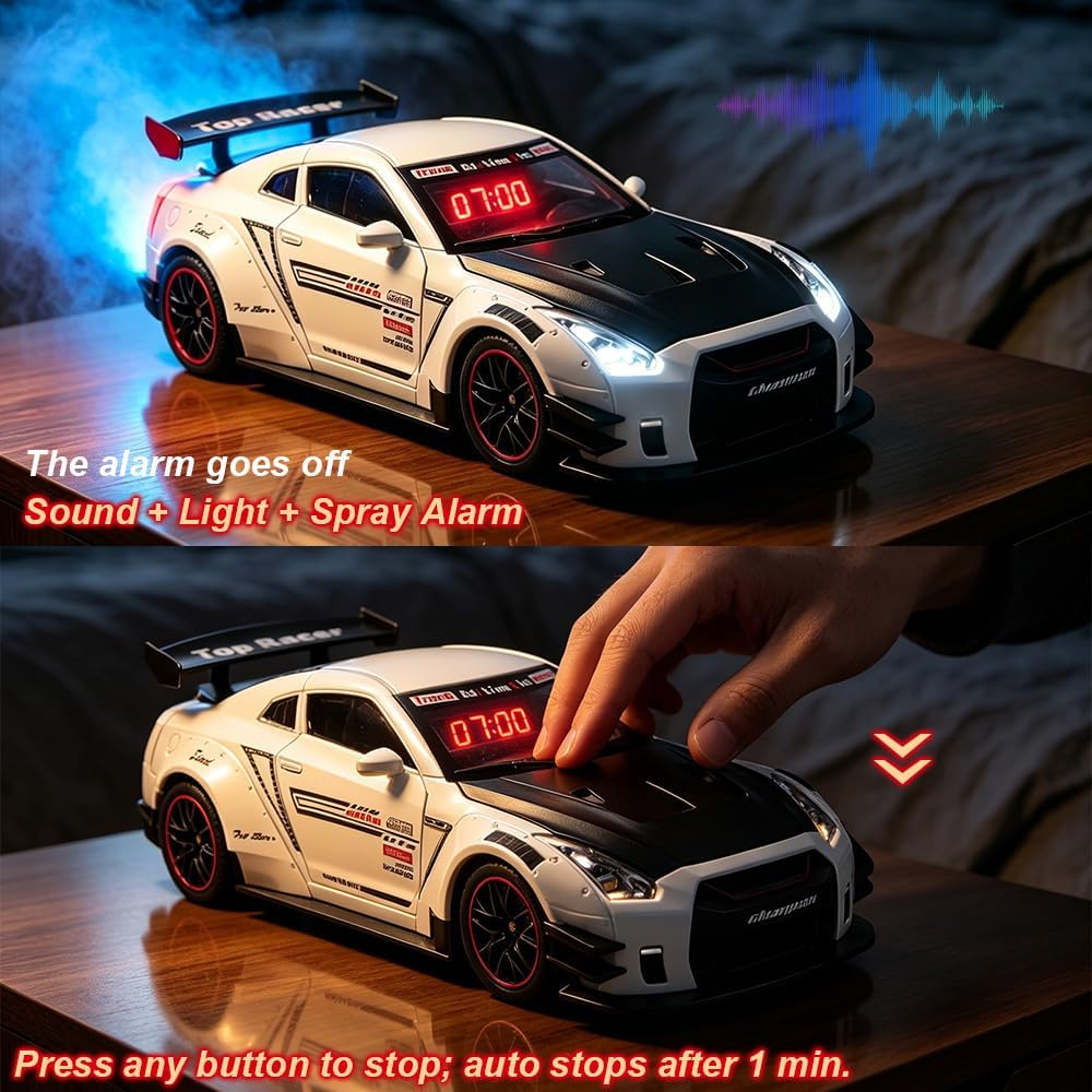 Hypercar Alarm Clock