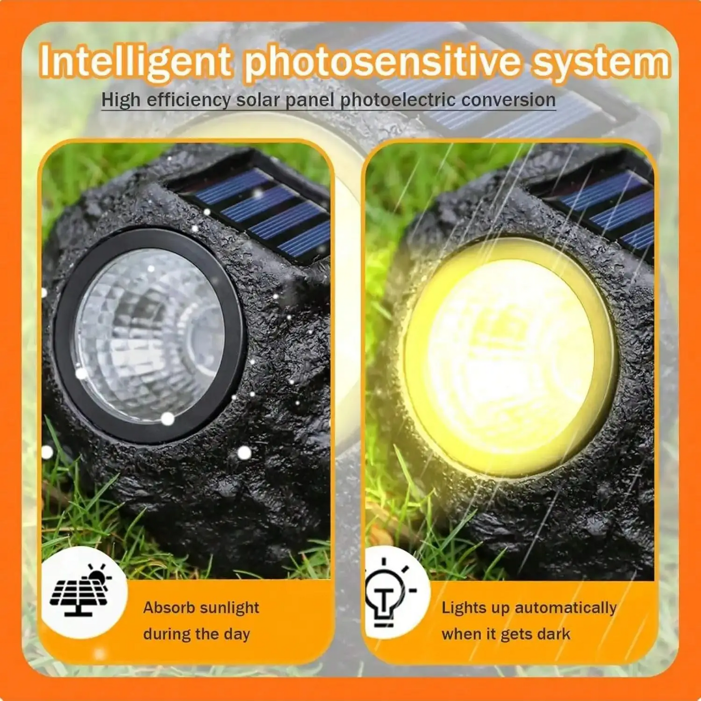 Solar Stone Light