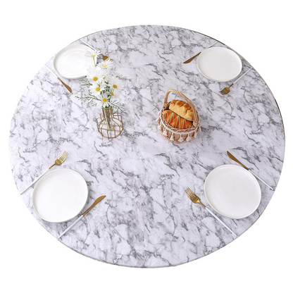 MarbleFit Round Table Cover