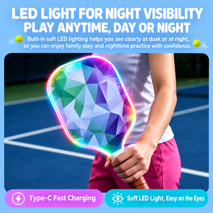 Glow Pickleball Paddle