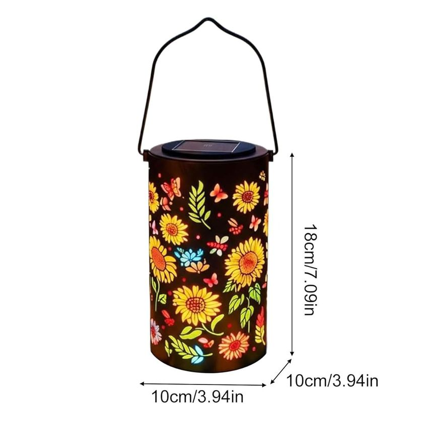 Solar Sunflower Lantern