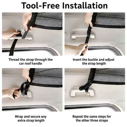 Car Roof Storage Net