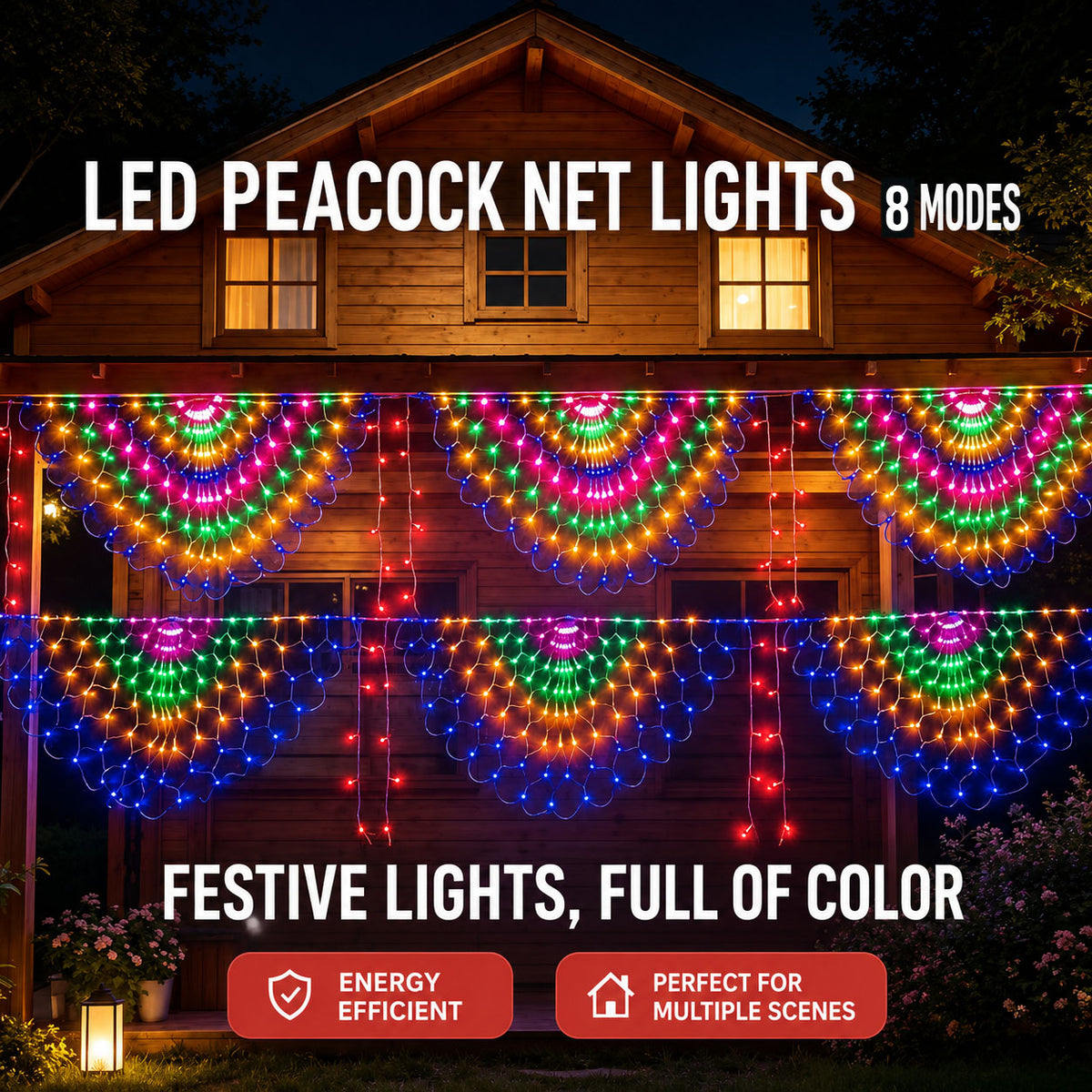 Peacock Glow Lights