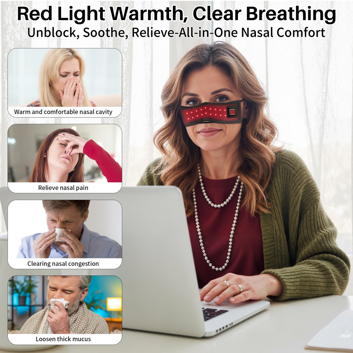 Heated Nose Mask
