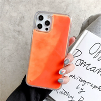 Quicksand Glows Orange