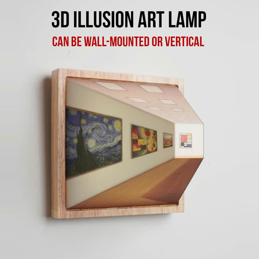 3D Illusion Art Lamp